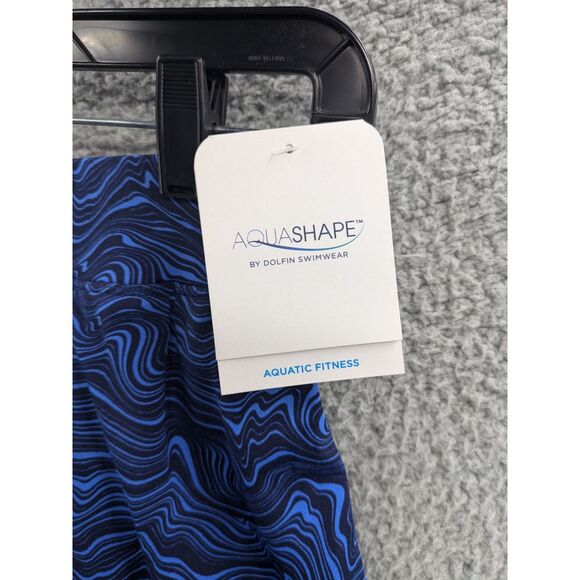 Dolfin Aquashape Women's Waverly A-Line Navy Blue Swim Skirt sz Small *NEW* - Picture 7 of 8